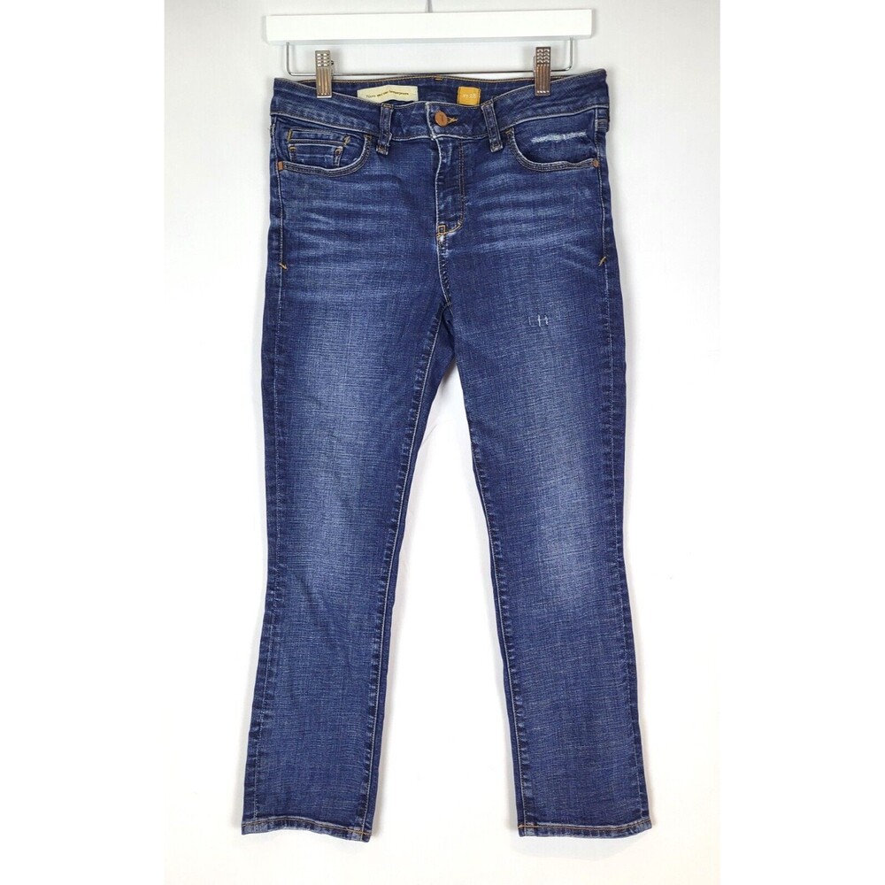 Pilcro and the Letterpress Stet Jeans Size 28 Ankle Crop Stretch